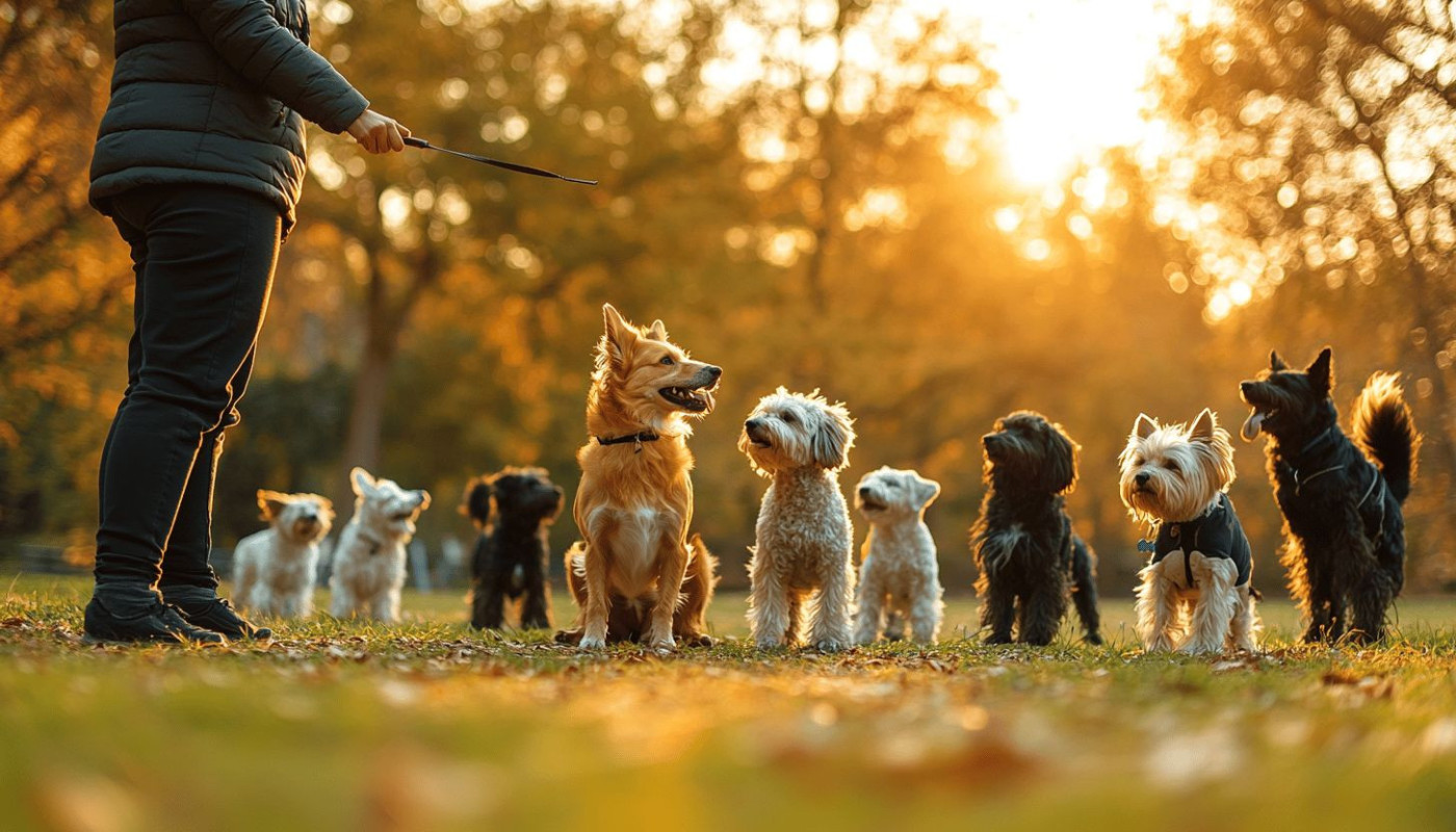 Les avantages des cours d'éducation canine en collectif ou individuel
